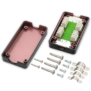 CAT 7 LSA Verbindungsmodul Netzwerkkabel Verbindungsstück Verlegekabel CAT 7/6/5 - Bild 1 von 7