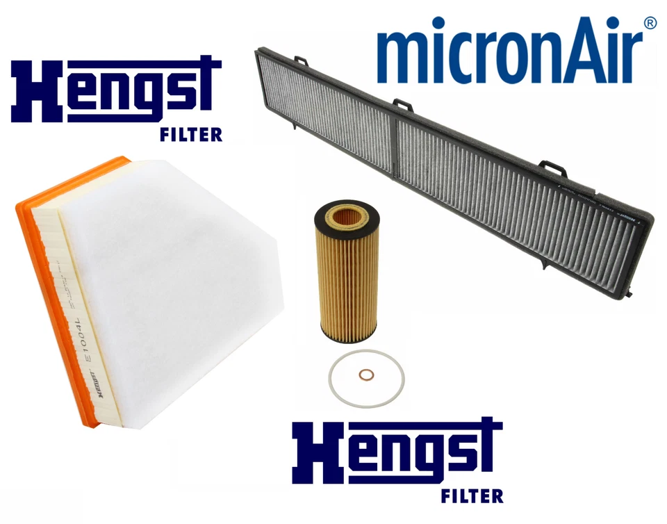 Filtro de aire filtro de aceite filtro de cabina de CA kit de carbón OEM para BMW 335d 09-11 Foto 1 de 1