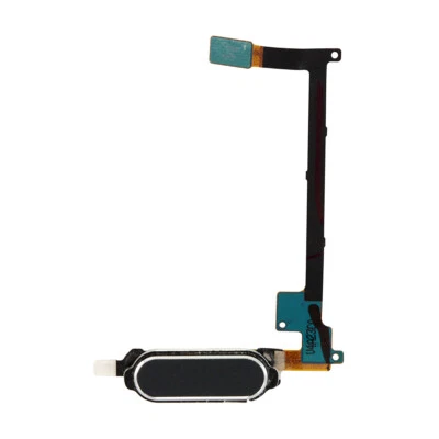 Home Button With Touch Sensor Flex Cable For Samsung Galaxy Note 4 - Black - Image 1 of 3