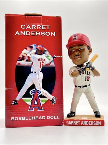 Los Angeles Anaheim Angels 2005 GARRET ANDERSON BOBBLEHEAD DOLL Toshiba SGA Cover