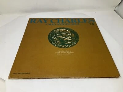 Ray Charles A Man And His Soul Double Vinyl LP w/booklet 1967 Original Vintage Foto 1 de 4