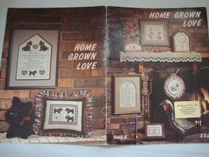 HOME GROW LOVE Gezähltes Kreuzstich MUSTER Buch 6 Stoney Creek Sammlung - Bild 1 von 2