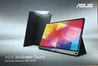 Asus ZenScreen MB16AMT Gray Full HD LCD Ultra Slim 16 In Portable Touch Monitor