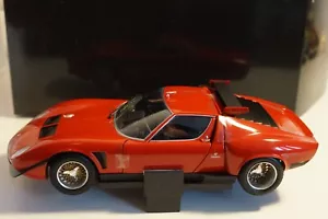1:18 Kyosho Lamborghini Miura SVR ROSSO/NERO 08319R -DK031- - Foto 1 di 10