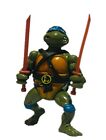 Vintage Unbranded Teenage Mutant Ninja Turles Leonardo Figure Complete Used Rare