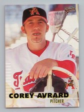Funny Bubba Teeth Corey Avrard 2000 Multi-Ad Arkansas Travelers Print Run 1500