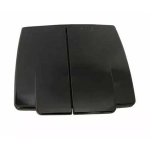 CMS 15AMP SINGLE 15A AUTOSWITCH INLET BLACK WITH RCD SWITCH -IP44. JILCBBLK - Picture 1 of 5