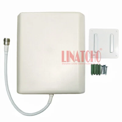 9dBi 800-2500MHz GSM 3G WIFI Repeater Directional Multi band Flat Panel Antenna  - Image 1 of 4