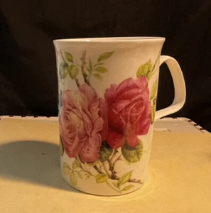 Roy Kirkham Red “English Rose” Coffee Mug - Picture 1 of 4