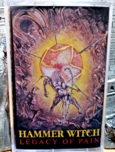 Hammer Witch - Legacy Of Pain (1991 Coffin Records) Mega Rare CASSETTE - Picture 1 of 4
