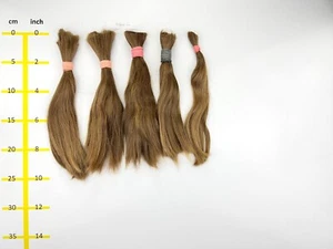 Capelli veri europei capelli grezzi biondo chiaro minimo 100 gr 20-25 cm - 200819363 - Foto 1 di 1