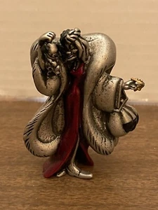 Disney Villains Cruella Deville Pewter 101 Dalmatians COA 130 Of 2000 Disneyana - Picture 1 of 5