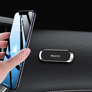 1X Magnetic Car Phone Holder Strip Shape For iPhone Stand Mount Car Accessories - Picture 1 of 11