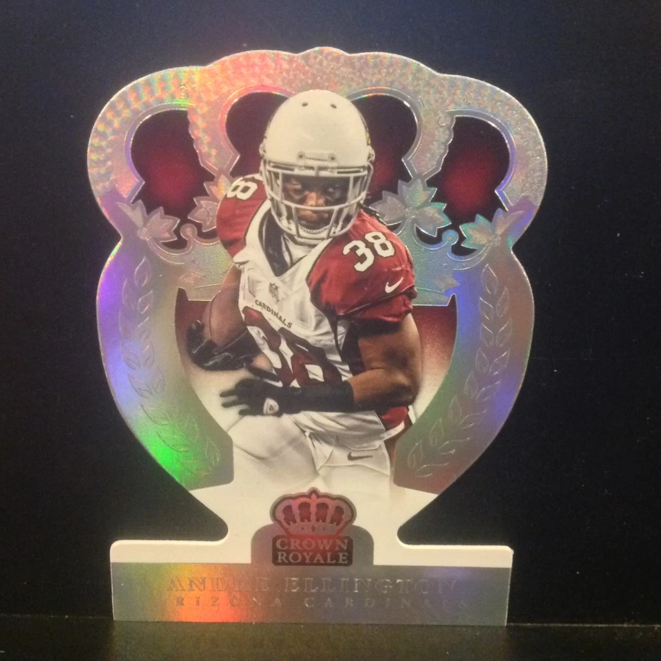 ANDRE ELLINGTON #37 Cardinals /199 made 2014 Panini Crown Royale Silver Holofoil - Image 1 of 1