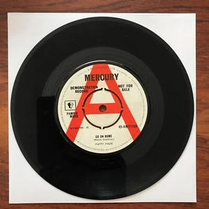 VINYL PATTI PAGE Go On Home DEMO HMV 45-AMT1169 UK 7” 45  - Picture 1 of 4