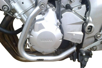 Barras de choque heed Yamaha FZ 6 FZ 600 Fazer (2004 - 2010) - plateadas Foto 1 de 3