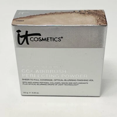 It Cosmetics CC+ Airbrush Perfecting Powder Light 0.33 oz Sheer to Full Coverage - Image 1 of 4