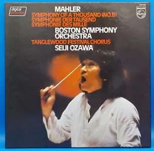 Ozawa BSO Tanglewood Festival 2xLP Box Set MAHLER Symphony of A Thousand BS1 - Imagen 1 de 4