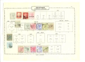 CYPRUS 1880//1910 ca. -- 53 ST. - */(*)/0- F/VF - Picture 1 of 2