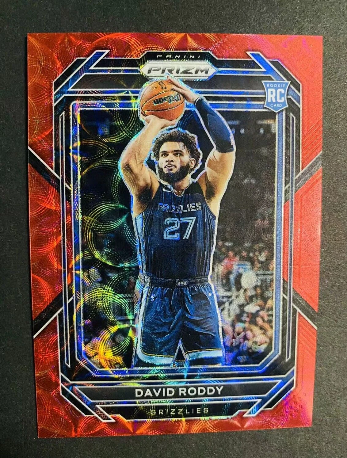 2022-23 Panini Prizm David Roddy /88 Rookie RC Red Choice Prizm #261