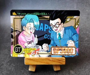 Bulma / Gohan - Dragon Ball GT (33) - Tarjeta Bandai Carddass 1996 de colección - Imagen 1 de 3