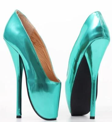 Women's Shoes 18cm Stiletto High Heels Closed Toe party High Heel Clubwear shoes - Image 1 of 4