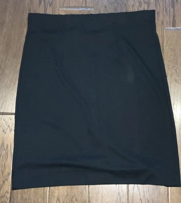 Falda Downeast Negra con Cintura Elástica Talla XL Foto 1 de 4