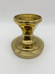 Solid Weighted Brass Waterford Crystal Hurricain Base only replacement - Picture 1 of 6