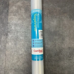 NUOVO Con-Tact Brand Grip Premium rivestimento per ripiani non adesivo - trasparente a coste 20 pollici x 4 piedi - Foto 1 di 6