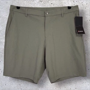 Lululemon Commission Shorts Classic 9” Mens Size 38 Grey Green Sage LM7AWQS NWT - Picture 1 of 7