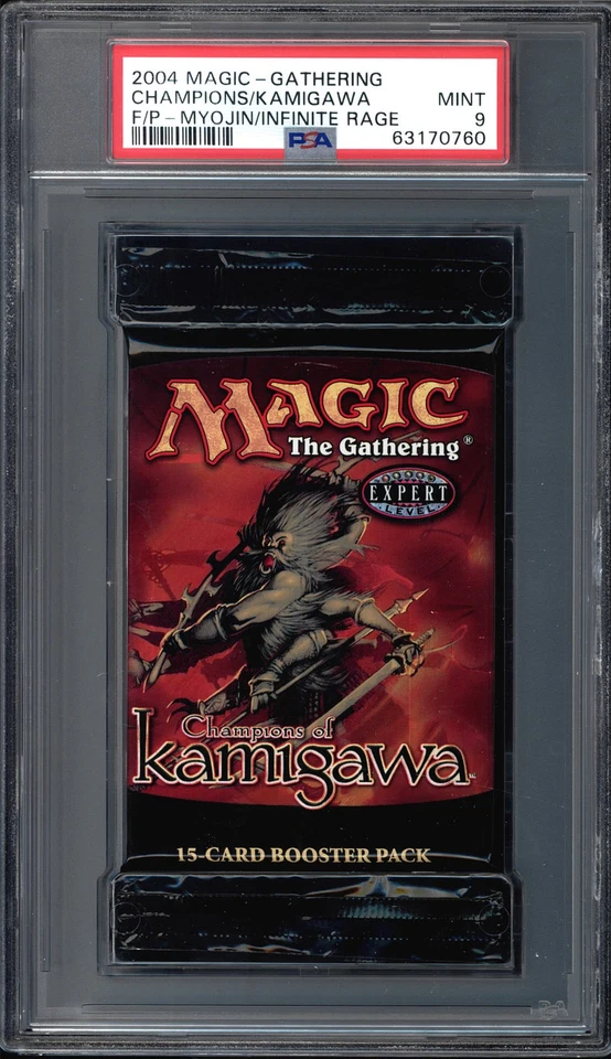 Champions of Kamigawa Myojin of Infinite Rage Graded Pack PSA 9 #63170760 - Image 1 of 1