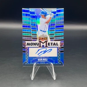 Dean Moss 2024 Leaf Metal #MM-DM3 MonuMetal Blue Prismatic Auto /25 - Picture 1 of 2
