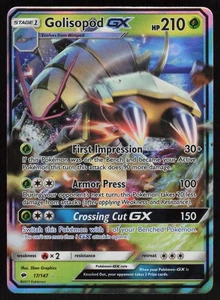 Golisopod GX 17/147 Ultra Rare: Brennende Schatten Pokemon TCG Near Mint - Bild 1 von 2