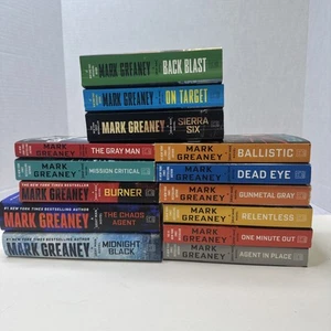 Posten von 13 Gray Man Buchreihen von Mark Greaney Taschenbuch Hardcover - Bild 1 von 11