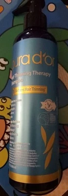 PURA D'OR Dor Hair Thinning Therapy Shampoo 8 oz Pump NEW Original Blue - Image 1 of 2