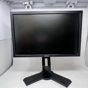 Dell 1909Wb Flat Panel Monitor 19 Inch LCD Screen VGA DVI USB Adjustable Stand - Picture 1 of 7