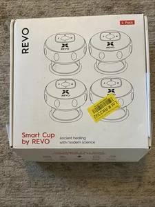 REVO The Original 4in1 Smart Cupping Therapy Massager Red Light Therapy 4 Pack - Picture 1 of 2