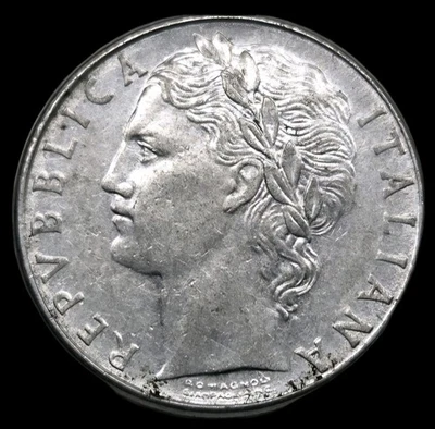 1980 Italy 100 Lire Old World Coin KM 96.1 (stk836) - Image 1 of 4