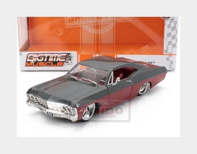 1:24 JADA Chevrolet Impala Ss Coupe 1967 Matt Grey JADA33864 - Immagine 1 di 2