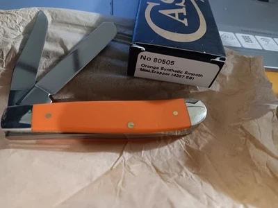 CUCHILLOS CASE XX NARANJA SINTÉTICO MINI TRAMPERO 4207 SS (80505) NAVAJA DE BOLSILLO Foto 1 de 3