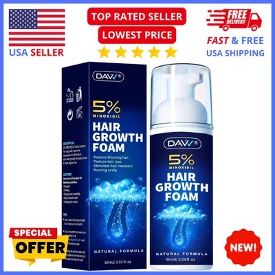 Hair Thickening Foam – Growth Treatment for Thinning Hair, Men & Women - image 1 of 4