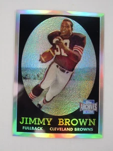 Tarjeta 2001 Topps Archives Reserve #38 Jimmy Brown Cleveland Browns - Imagen 1 de 2