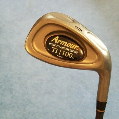 Tommy Armour Ti 100 single 5 Iron Aldila R-Flex Graphite Shaft, Armour Grip - Image 1 of 4
