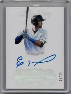 ELOY JIMENEZ 2017 PANINI FLAWLESS CERTIFIED AUTOGRAPH#16/25 ROOKIE - Picture 1 of 1