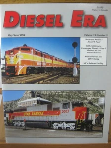 Diesel Era Magazine Locomotives Current & Classic May/June 2002 Vol. 13 #3 - Picture 1 of 3