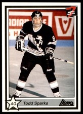 1990-91 7th Inning Sketch QMJHL Todd Sparks Hull Olympique #131