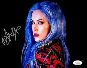 ALISSA BIANCO-GLUZ AUTOGRAFO FIRMATO 8x10 FOTO ARCO NEMICO CERTIFICATO JSA AH18099 - Foto 1 di 8