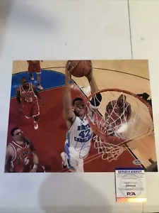 NORTH CAROLINA TAR HEELS- SEAN MAY SIGNED AUTOGRAPH 11x14 PHOTO PICTURE PSA COA - Picture 1 of 6
