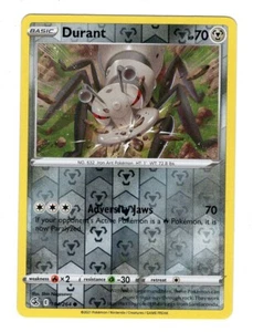 Pokemon TCG Durant SWSH Fusion Strike 184/264 Reverse Holo Common Card NM - Picture 1 of 2