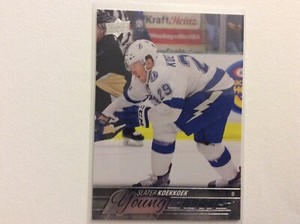 2015-16 Upper Deck Young Guns Slater Koekkoek #224
